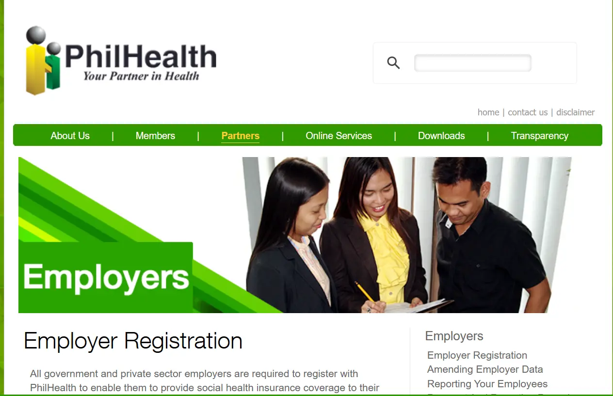 PhilHealth Employer Registration