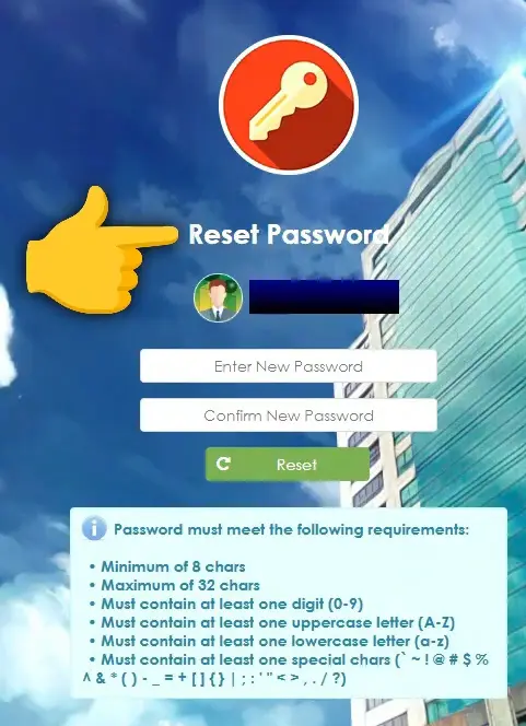 create new phillhealth password 